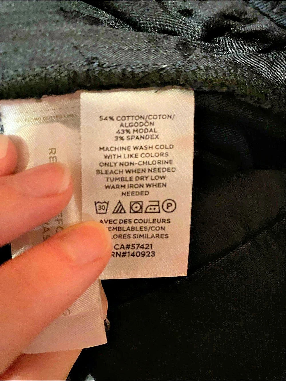 Ann Taylor Black Paperbag Waist Pant - Picture 4 of 4